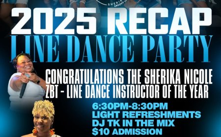 All the Dances, One Night! Line Dance Recap Party