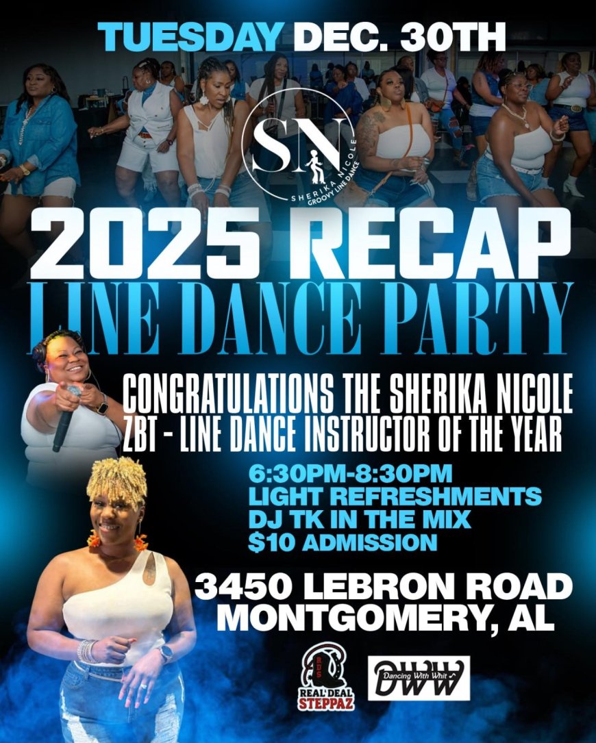 All the Dances, One Night! Line Dance Recap Party